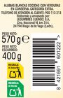 Alubia blanca con verdura Alipende 400g