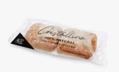 Burger chapata cristalina 2 uds