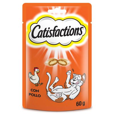 Snack gato Catisfactions pollo 60g