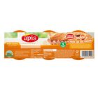 Paté de hígado de cerdo con textura suave Apis pack 3uds