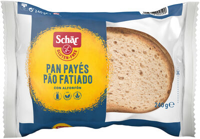 Pan payés Schar 240g sin gluten