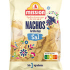 Nachos de ma&iacute;z con sal Mission 200g