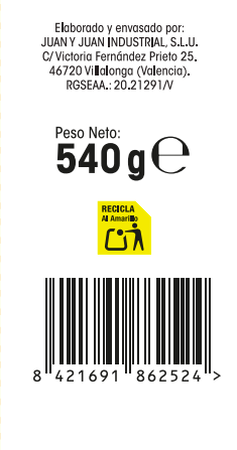 Magdalenas Alipende 540g Redondas