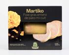 Foie gras de pato mi cuit entero Martiko 125 g