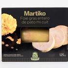 Foie gras de pato mi cuit entero Martiko 125 g