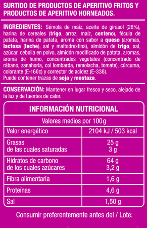 Snack cocktail Alipende 200g