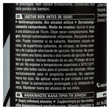 Desodorante en spray Nivea men 200ml invisible ropa blanca y negra