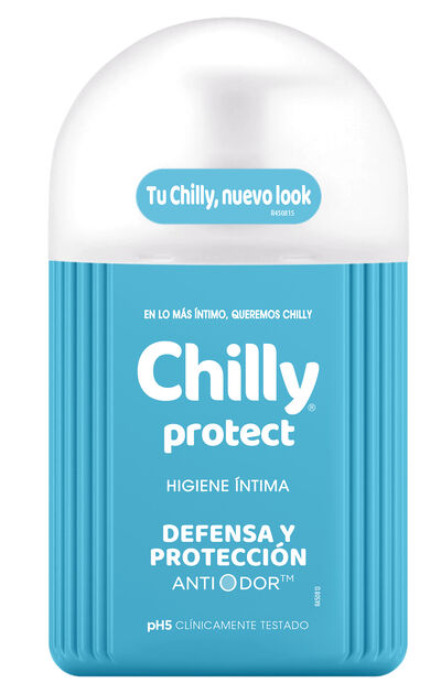 Jabon &iacute;ntimo Chilly 250ml protect f&oacute;rmula activa