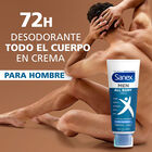 Desodorante crema corporal men Sanex fresh defence 75 ml
