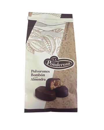 Polvorón bombón con almendra La Ponderosa 300g
