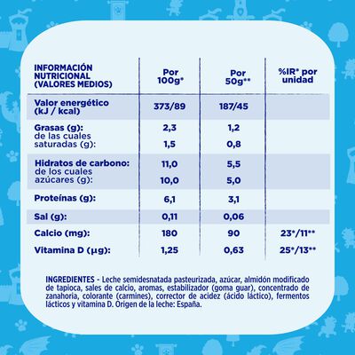 Petit Danonino pack 6 fresa