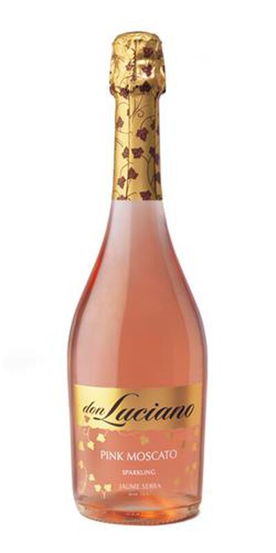 Vino rosado espumoso Don Luciano pink moscato