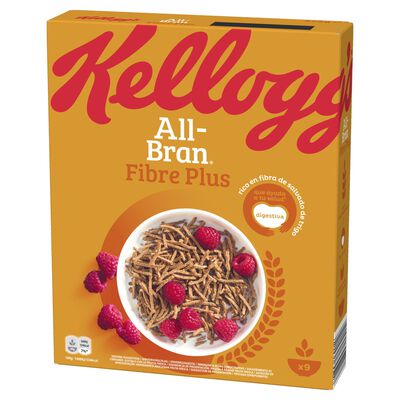 Cereal kellogg's 375g All-Bran fibre plus
