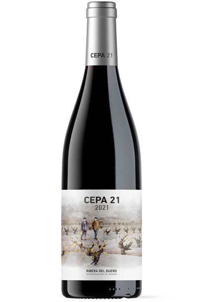 Vino tinto DO Ribera del Duero Cepa 21 cosecha
