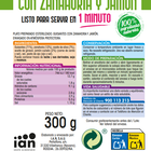 Guisantes con zanahoria y jamon Alipende 300g