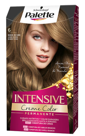 Tinte de cabello Schwarzkopf Palette n&ordm; 6 rubio oscuro