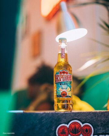 Cerveza con tequila Desperados Mojito botella 33cl 