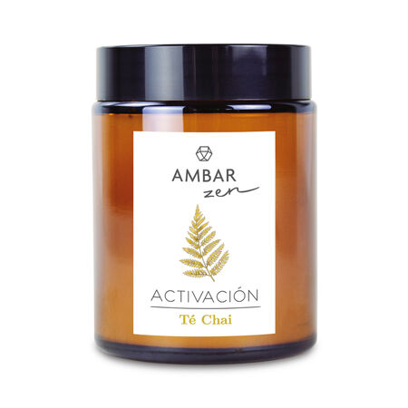 Vela perfumada Ambar zen té chai
