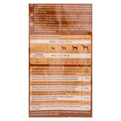 Pienso perro Ultima senior pollo y arroz 3kg