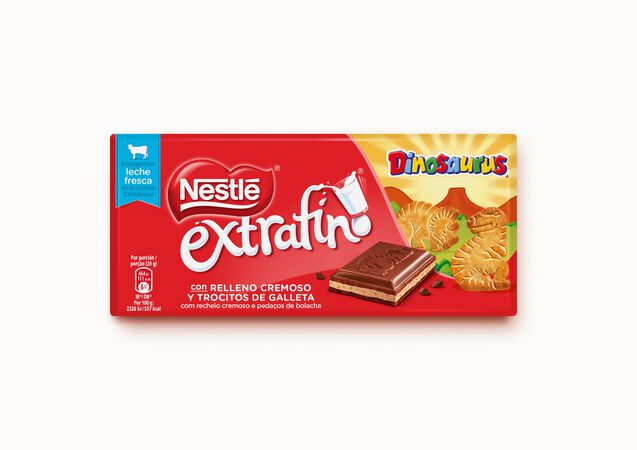 Chocolate con leche, galleta dinosaurus Nestlé 120g