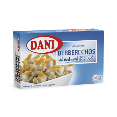 Berberechos al natural 55/65 Dani 63g
