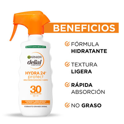 Crema solar pistola Delial 270 ml FPP30 Hidra