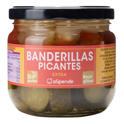Banderillas picantes categoría extra Alipende 150g
