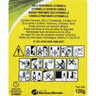 Vela insecticida perfumada Lumar citronella