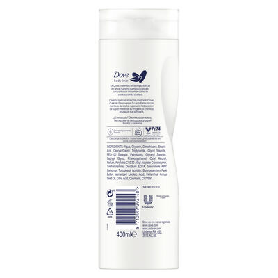 Loción corporal Dove 400ml cuidado envolvente