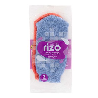 Manopla Bodyplus pack-2 rizo