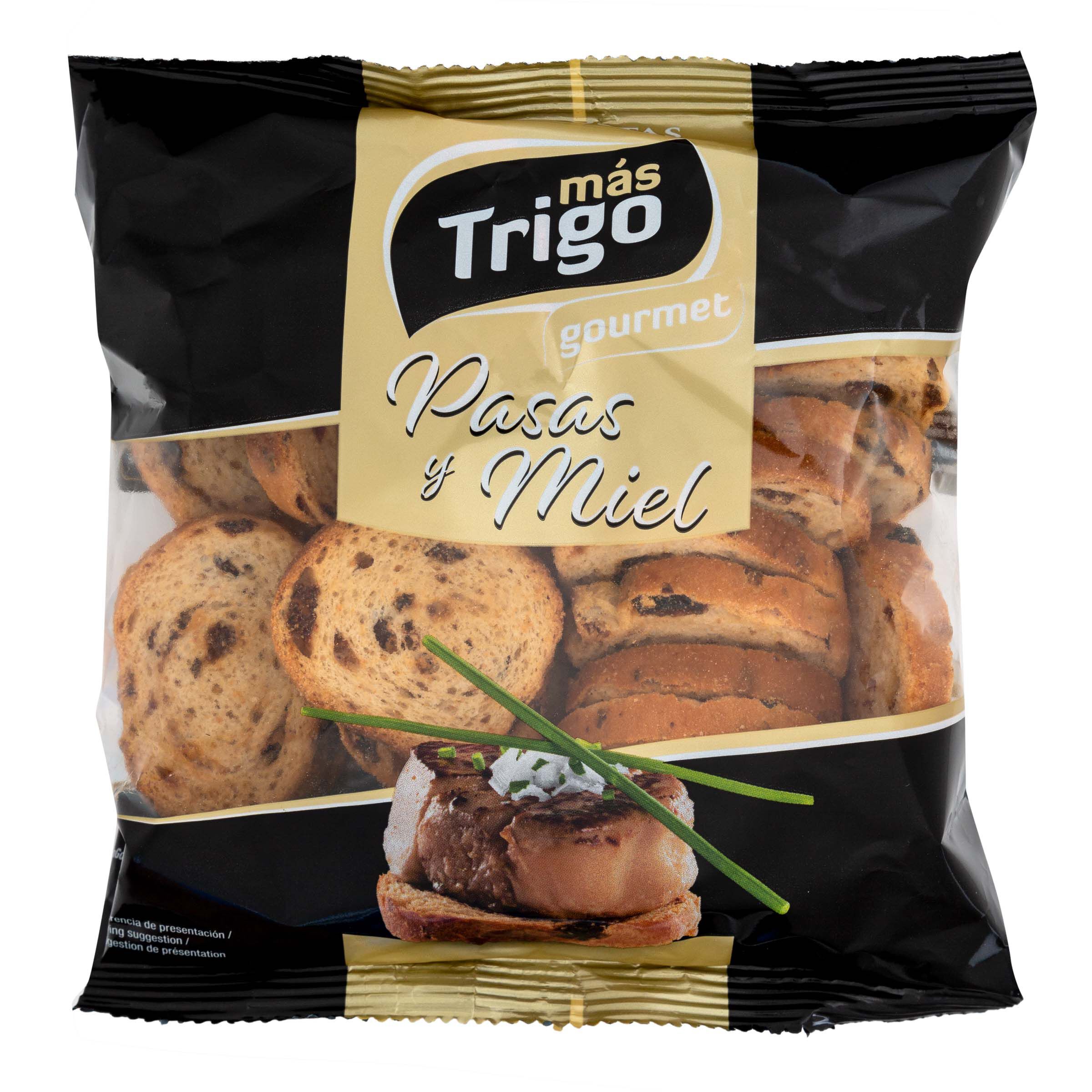 Mini tostas Mastrigo 120g con pasas y miel