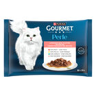 Comida h&uacute;meda gato Purina pack 4