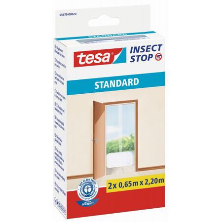 Malla mosquitera puerta Tesa Blanca