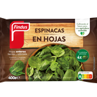 Espinacas en hojas Findus 400g