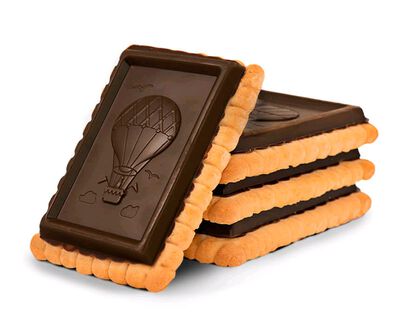 Galleta chocolate negro sin az&uacute;car Gull&oacute;n 150g