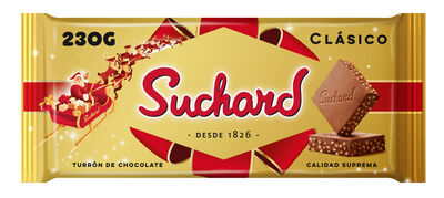Turr&oacute;n de chocolate crujiente cl&aacute;sico Suchard 230g
