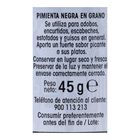 Pimienta negra Alipende 45g grano