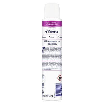 Desodorante spray Rexona 200ml invisible black&white sin alcohol