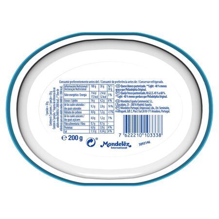 Queso de untar light Philadelphia 200g