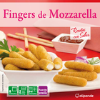 Fingers de mozzarella Alipende 400g rebozados