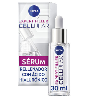 &Aacute;cido hialuronico cellular Nivea 30 ml expert filler serum rellenador