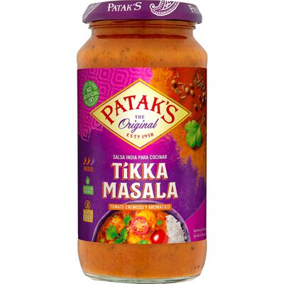 Salsa tikka masala Patak&acute;s 450g