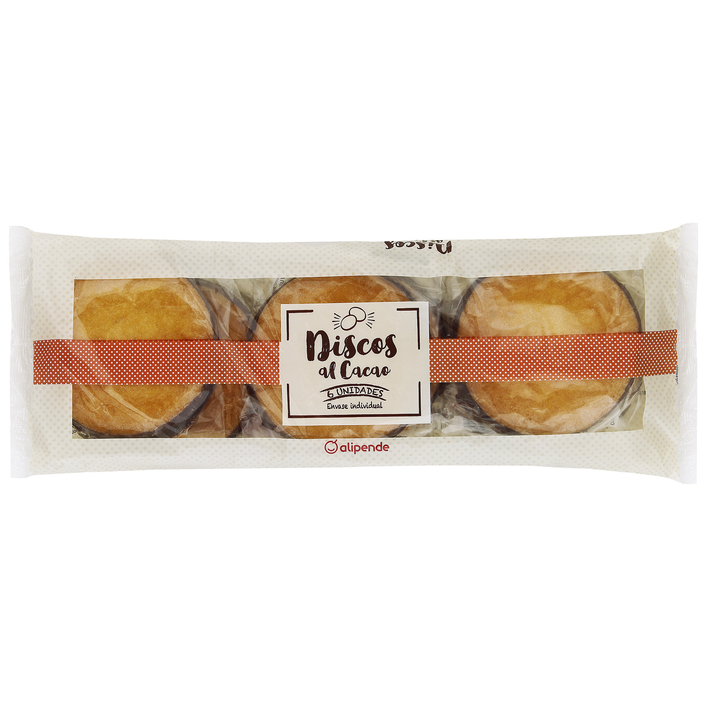 Discos de pastelería al cacao Alipende 350 g