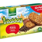 Galleta sandwich avellana-choco Vitalday gullón 220g