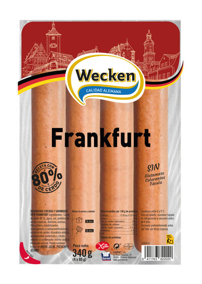 Salchicha Wecken 340G Frankfurt