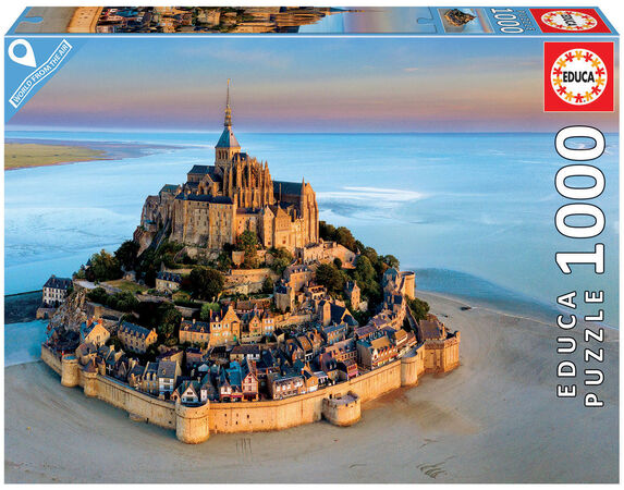 Puzzle mont saint michel Educa Borras 1000u