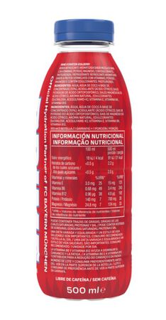 Bebida isot&oacute;nica Prime Bayern Munich 500mL C/12