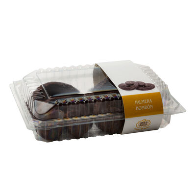 Palmera de hojaldre bomb&oacute;n Virgen del Brezo 300g chocolate
