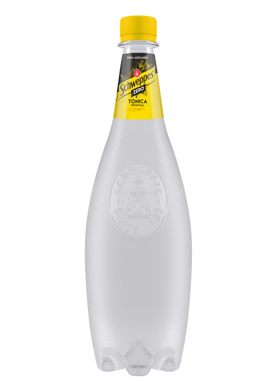 Tónica zero Schweppes botella 1l