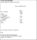 Leche entera en brick de 200ml Asturiana
